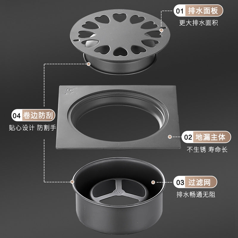 Stainless Steel Floor Drain 304 Stainless Steel Floor