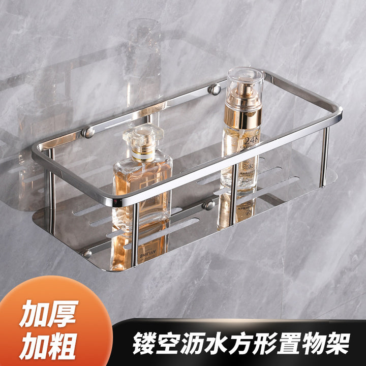 Shelf 304Stainless Steel Self-Adhesive Shelf Shelf Stainless Steel